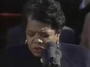 Maya Angelou 1993 Bill Clinton Inauguration